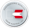 Plakette Engineering Quality from Austria / EU
