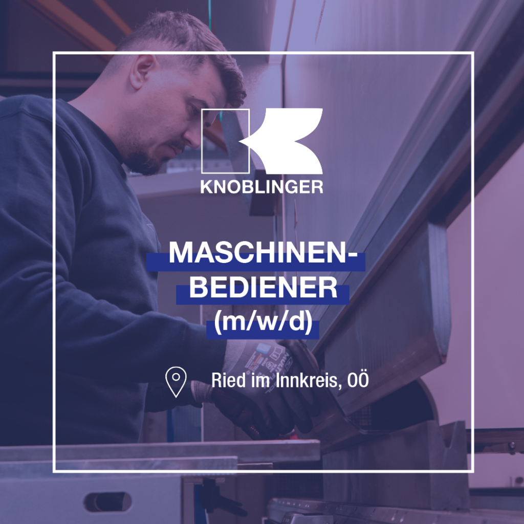 Maschinenbediener für Laserschneidanlagen & Abkantmaschinen
