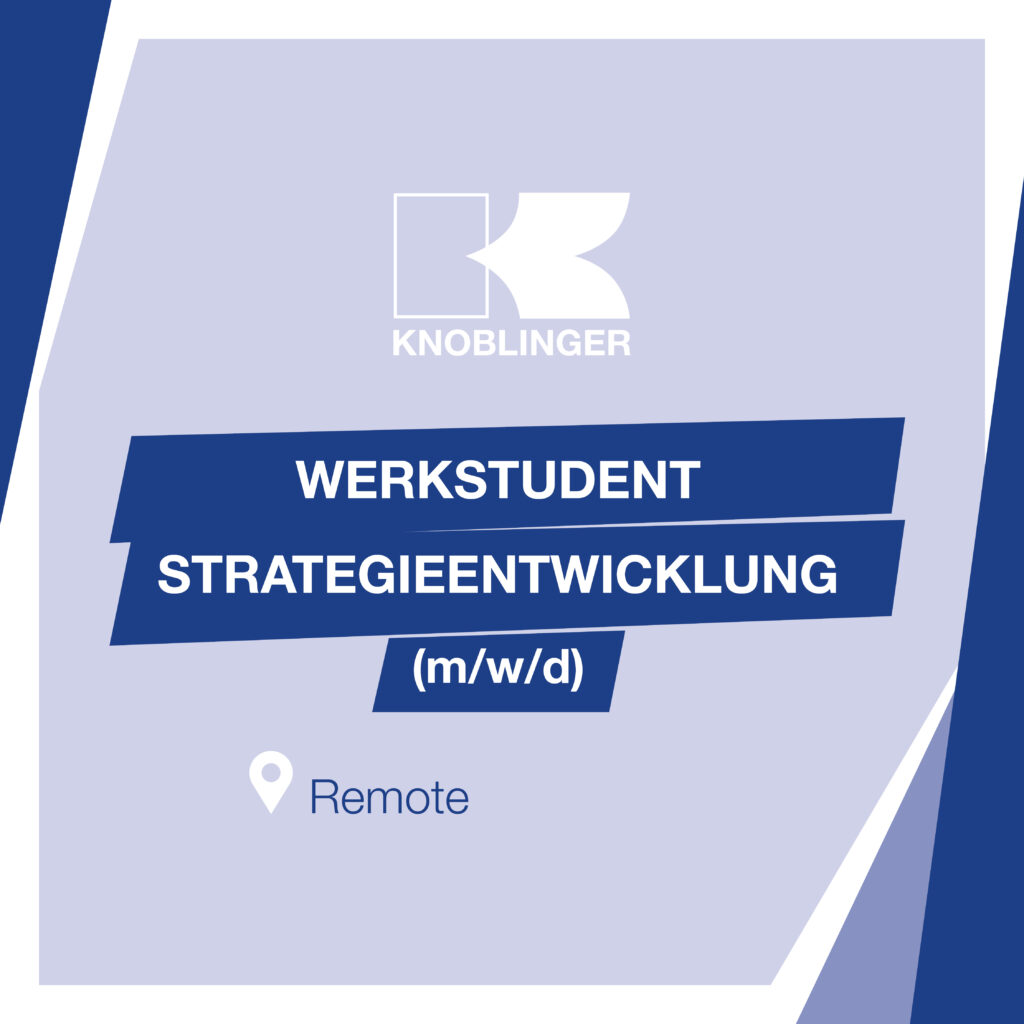 Werkstudent Strategieentwicklung